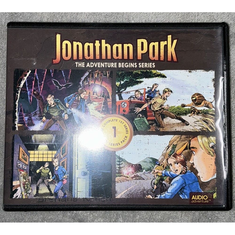 JONATHAN PARK ‎ The Adventure Begins Series Vol 1  4 DISC SET CD Audiobook